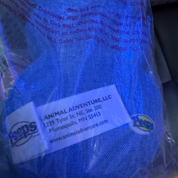 NEW in package Peep Stuffed animal Denim 2 types choose one - Picture 7 of 7